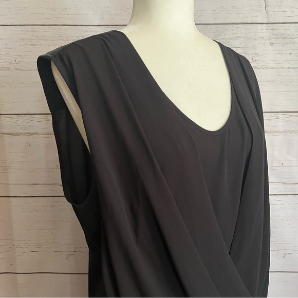 BCBG drape front top - Picture 2 of 7